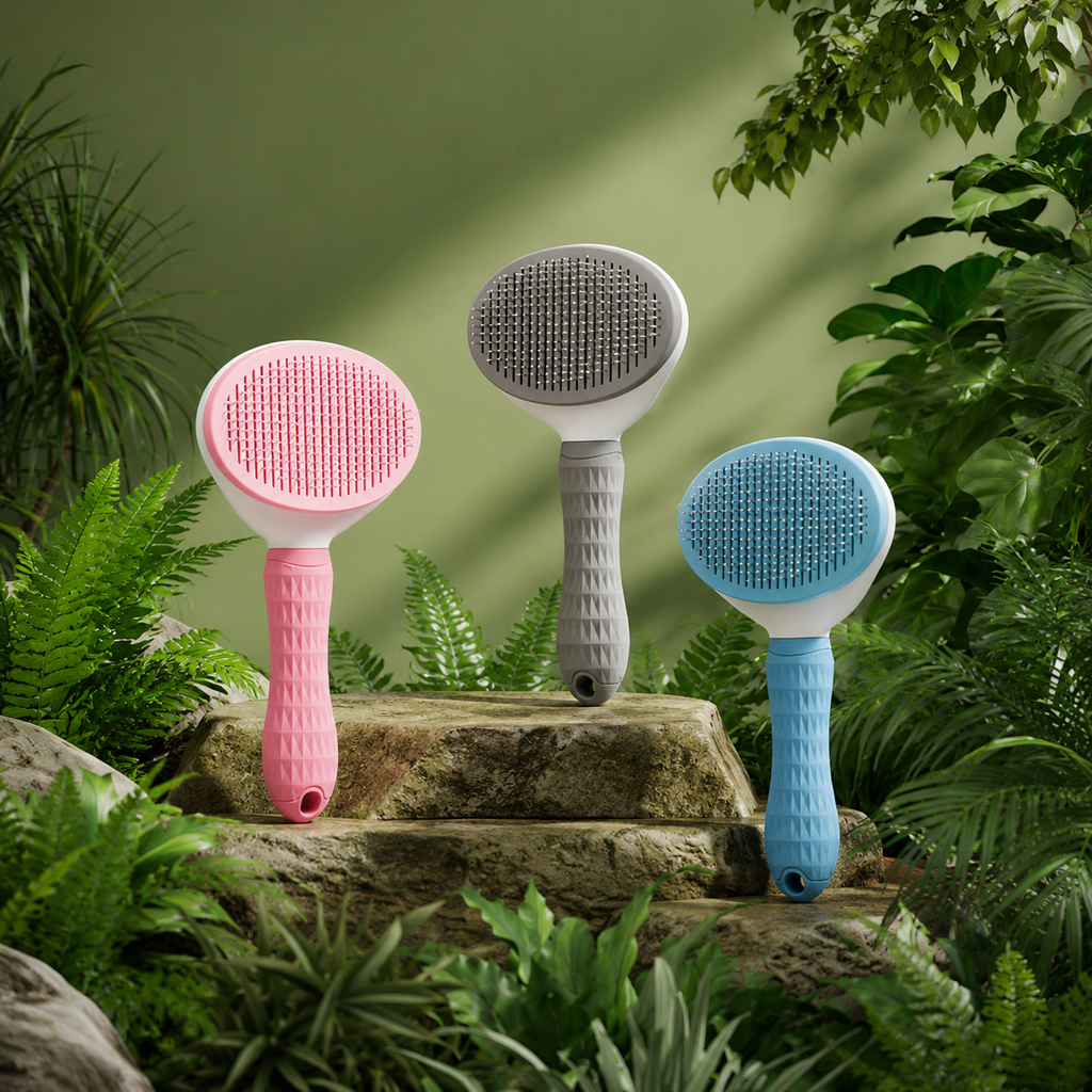Brosse auto-nettoyante