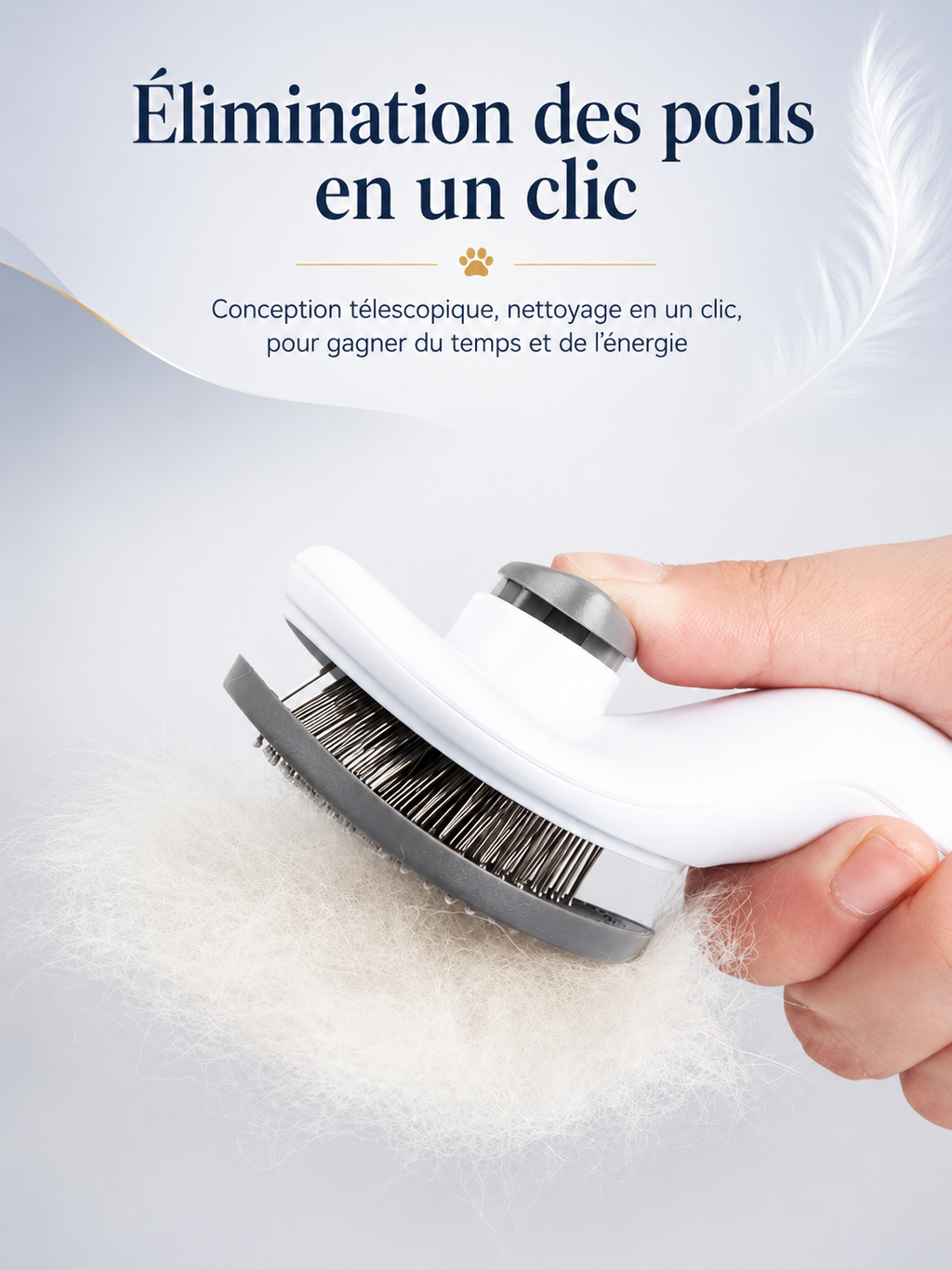 brosse auto-nettoyante